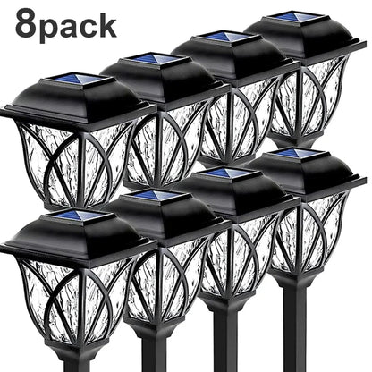Solarne Lampy Ogrodowe LED – Jasne Oświetlenie Ścieżek, Podjazdów i Ogrodu (1–10 szt.)