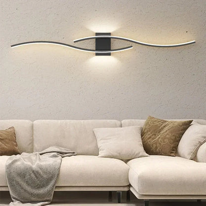 Nowoczesna Kinkietowa Lampa LED DAMIASMIL – Eleganckie Oświetlenie Ścienne do Salonu i Sypialni
