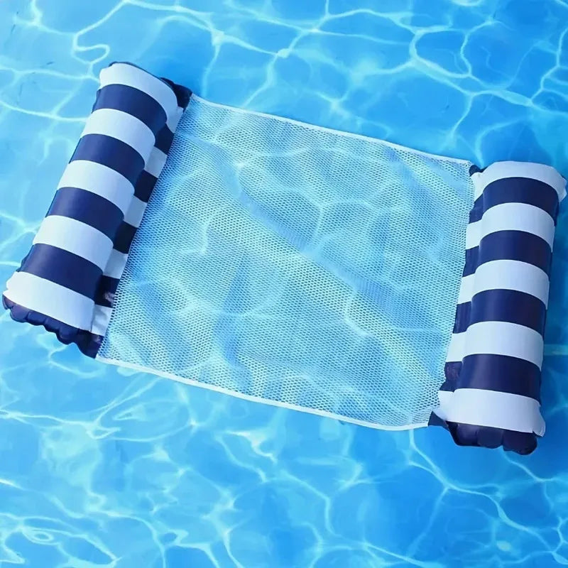 Dmuchany Leżak Wodny z Oparciem – Idealny Relaks w Basenie i na Plaży