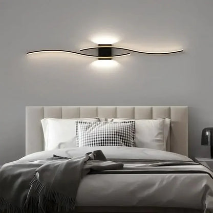 Nowoczesna Kinkietowa Lampa LED DAMIASMIL – Eleganckie Oświetlenie Ścienne do Salonu i Sypialni