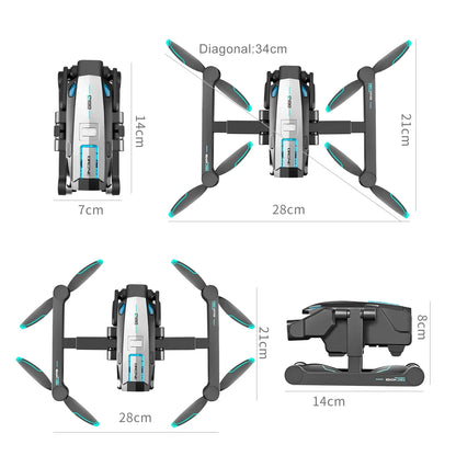 Dron S188 GPS 8K z kamerą 5G
