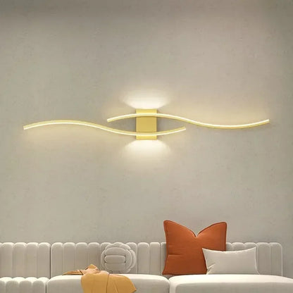 Nowoczesna Kinkietowa Lampa LED DAMIASMIL – Eleganckie Oświetlenie Ścienne do Salonu i Sypialni