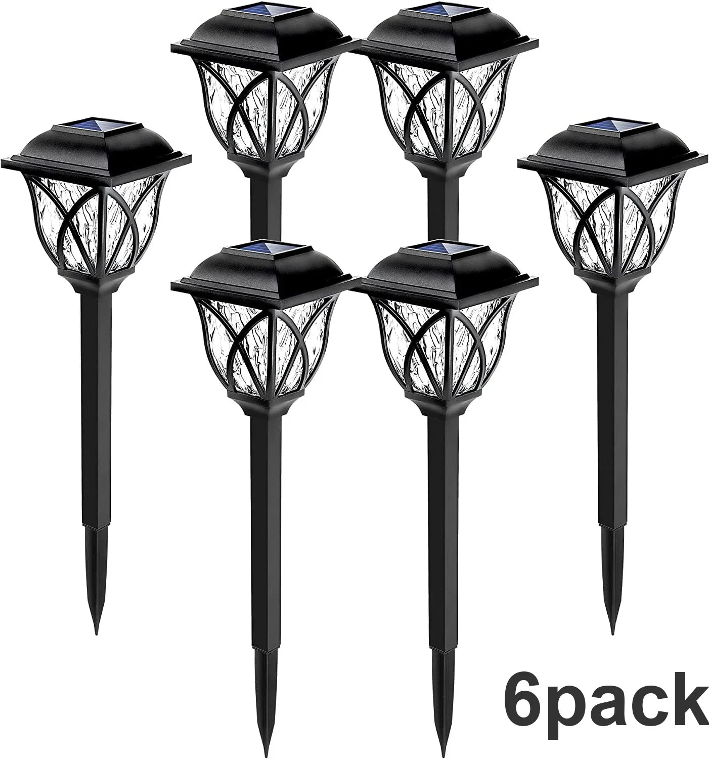 Solarne Lampy Ogrodowe LED – Jasne Oświetlenie Ścieżek, Podjazdów i Ogrodu (1–10 szt.)