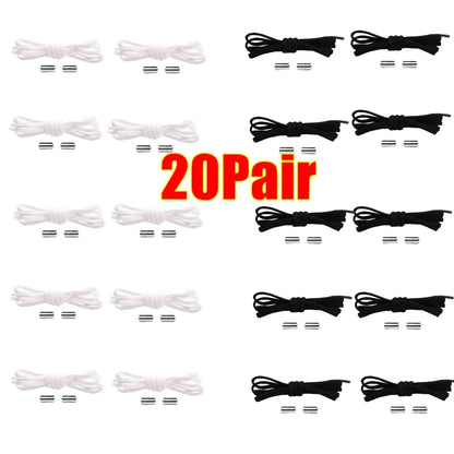 Elastyczne Sznurówki Bez Wiązania z Metalowym Zapięciem – Komfort i Wygoda Każdego Dnia
