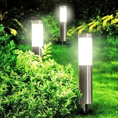 Solarne Lampy Ogrodowe LED – Nowoczesne Oświetlenie Ścieżek, Podjazdów i Ogrodu (1/2/4/6 szt.)