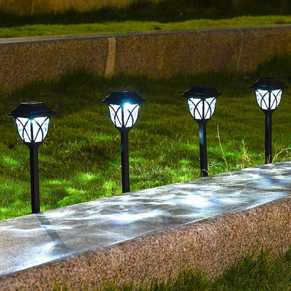 Solarne Lampy Ogrodowe LED – Jasne Oświetlenie Ścieżek, Podjazdów i Ogrodu (1–10 szt.)